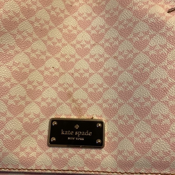 Kate Spade pink & white backpack - Picture 5 of 5